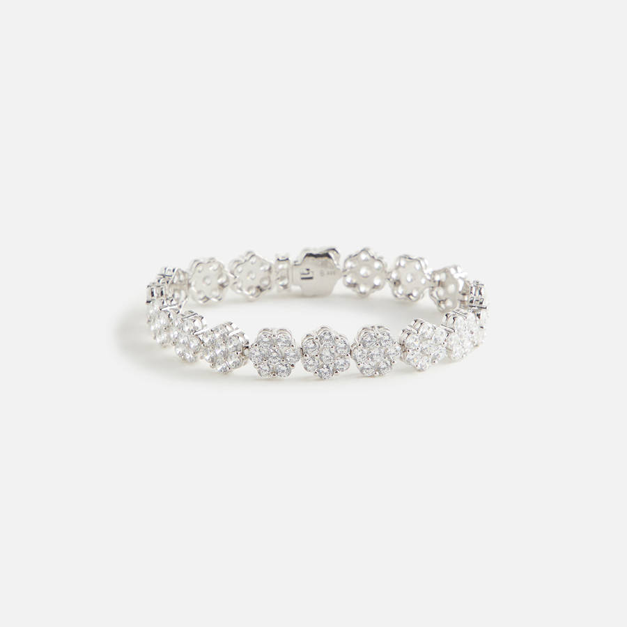 Silver Men Kith Hatton Labs Daisy Tennis Bracelet S Jewelry | 9206-FJCGP
