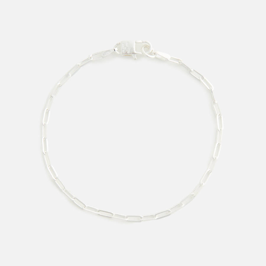 Silver Men Kith Hatton Labs Paper Clip Bracelet S Jewelry | 4230-LPUHM