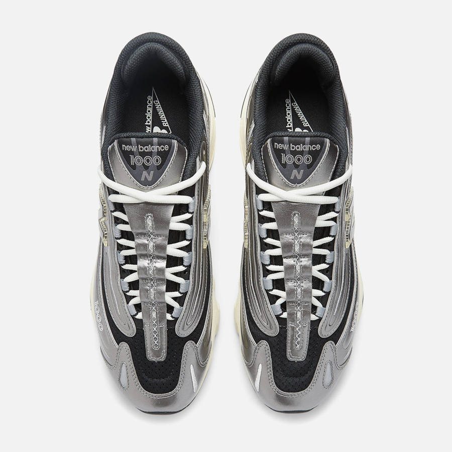 Silver Men Kith New Balance M1000 Sneakers | 5902-XPKLC