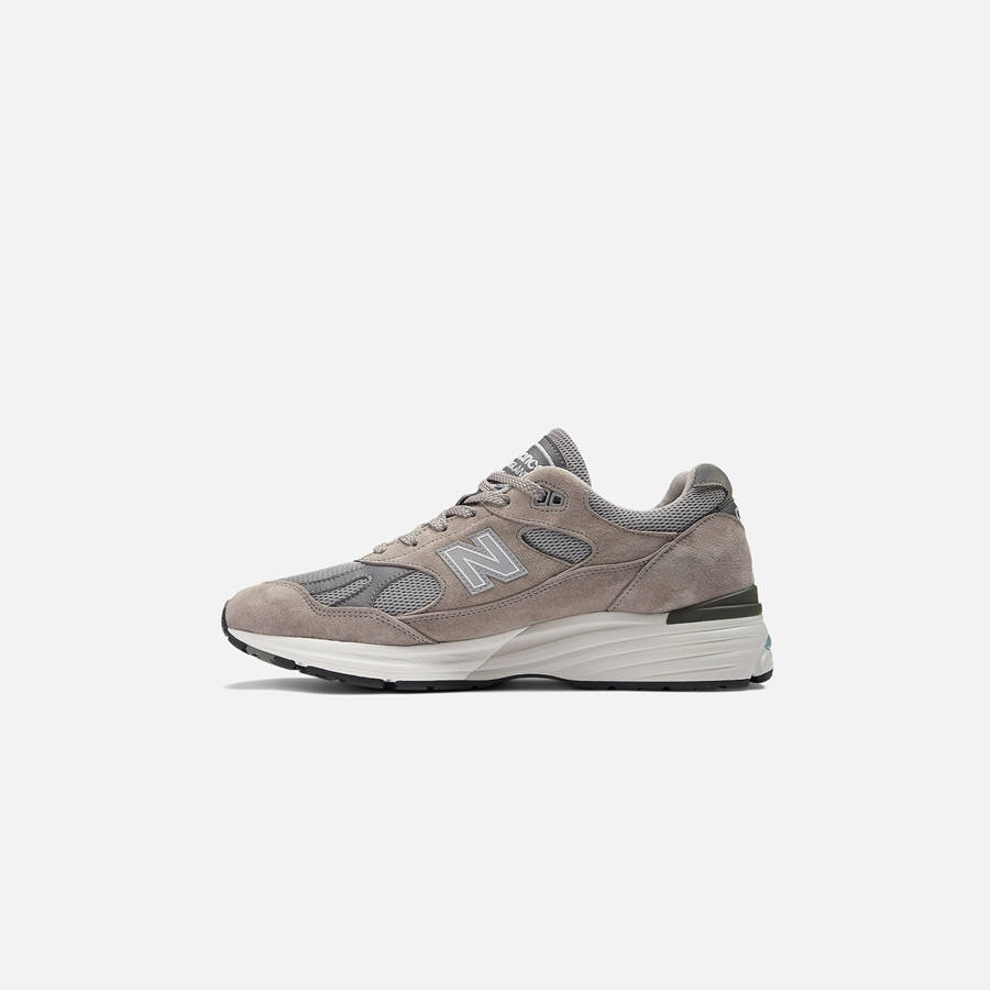 Silver Men Kith New Balance Made in UK 991v2 Sneakers | 3541-YUAGT