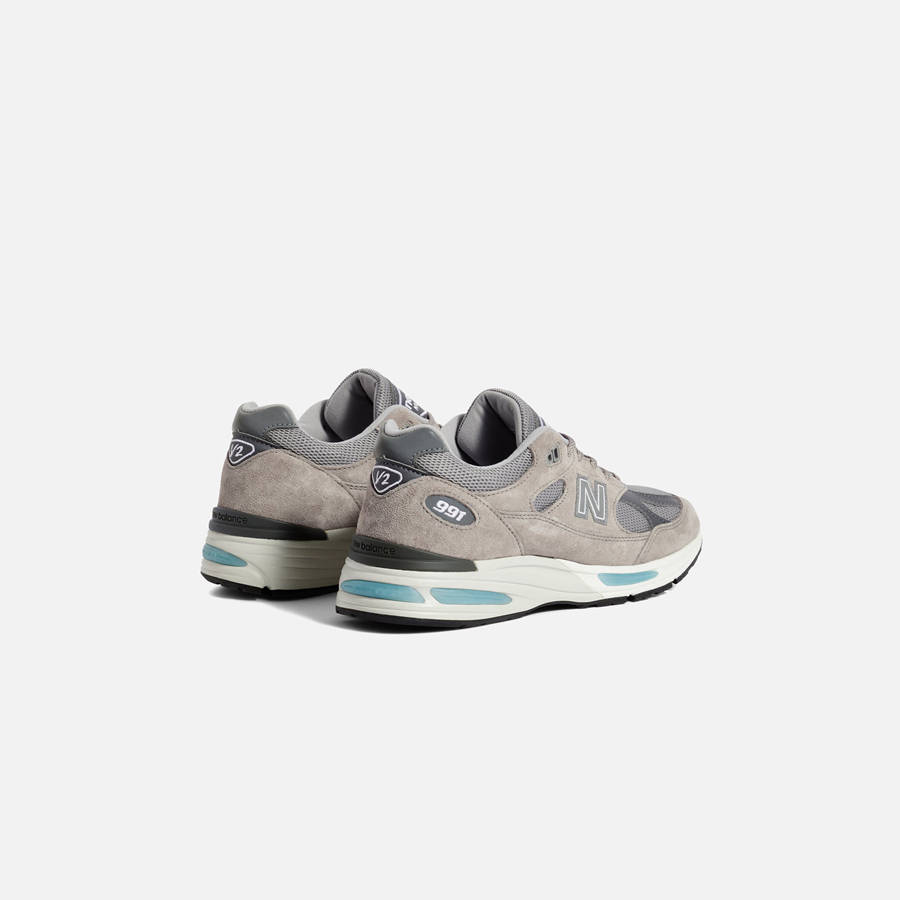 Silver Men Kith New Balance Made in UK 991v2 Sneakers | 3541-YUAGT