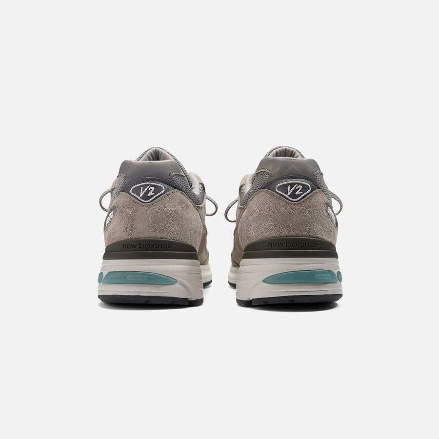 Silver Men Kith New Balance Made in UK 991v2 Sneakers | 3541-YUAGT
