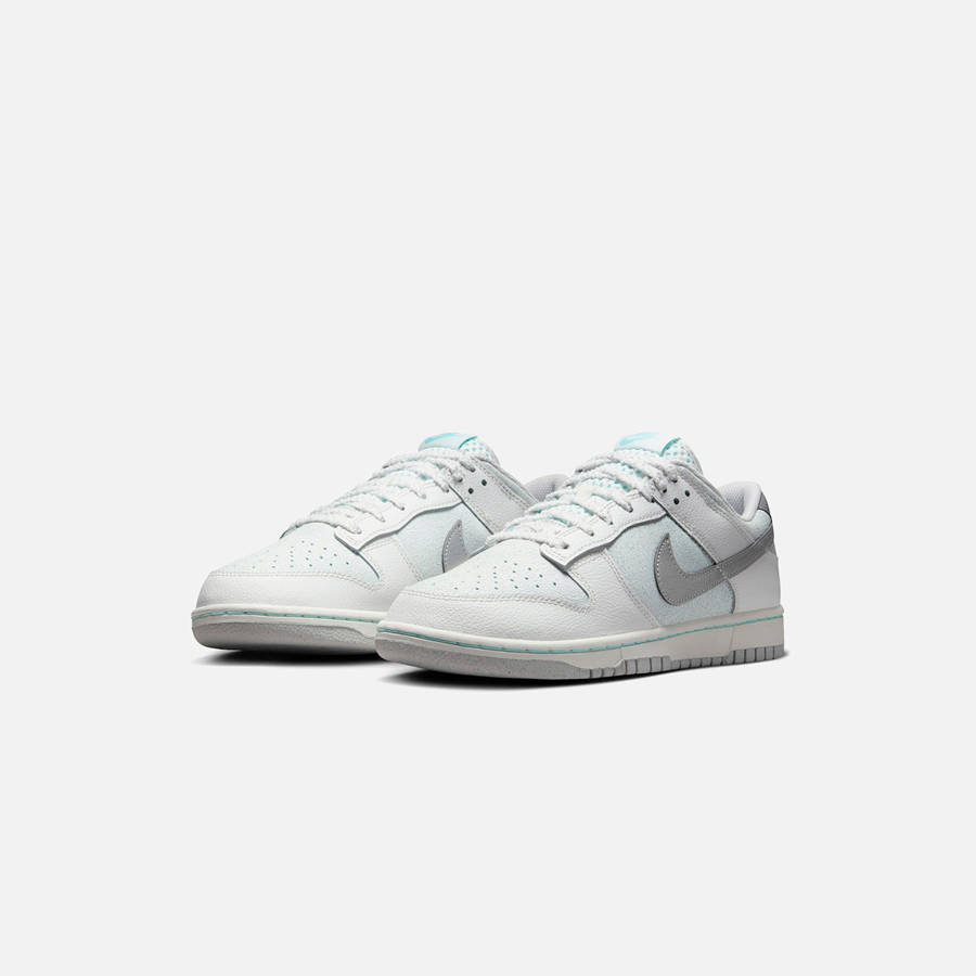 Silver Men Kith Nike Dunk Low Retro SE Sneakers | 5048-YIUPE
