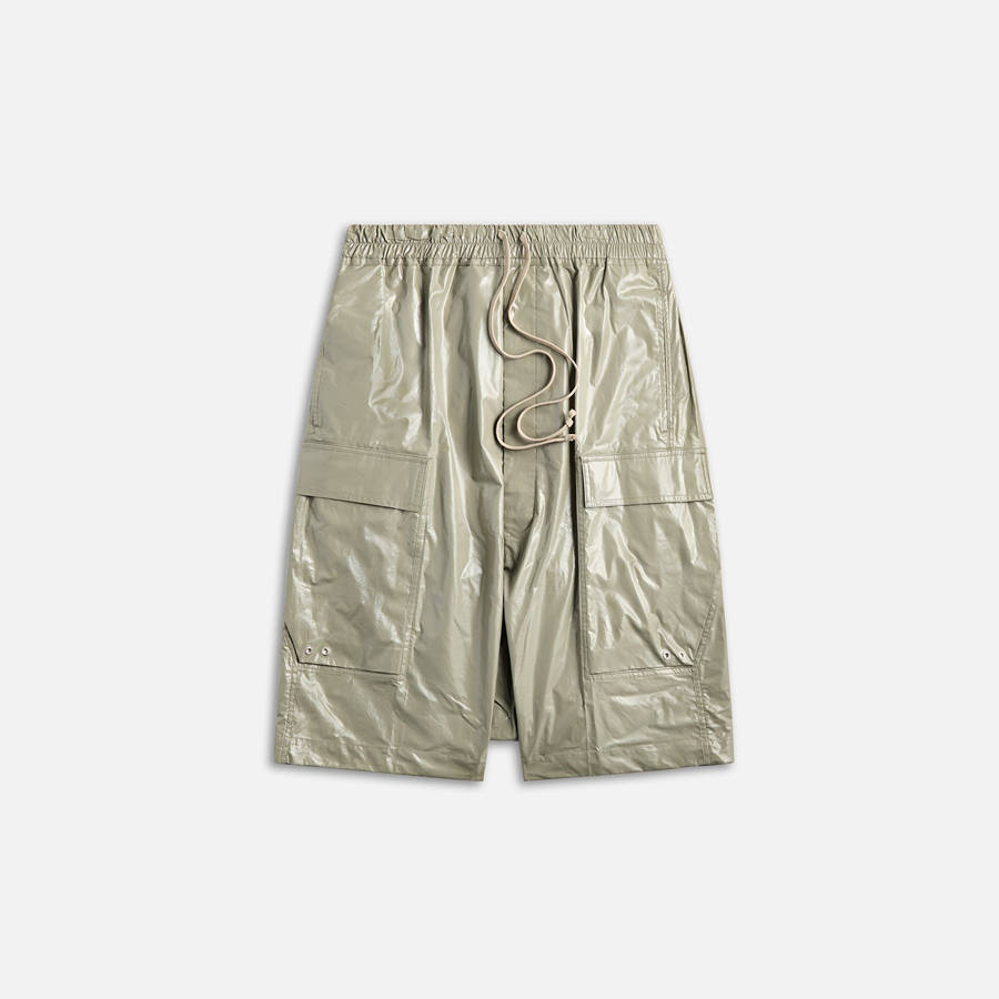 Silver Men Kith Rick Owens Cargo Pods Shorts | 0915-CDJBT