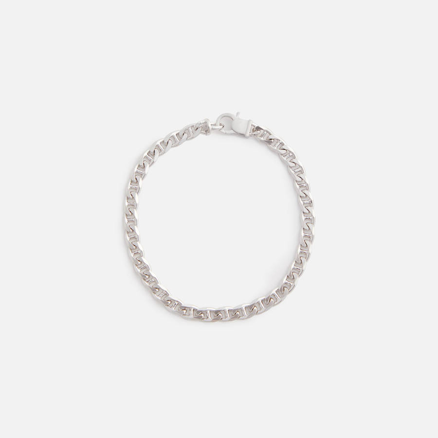 Silver Men Kith Tom Wood Jude Bracelet Silver 8.3 Jewelry | 6124-RPEZQ