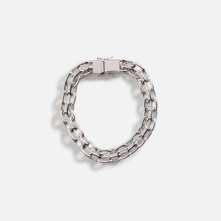 Silver Men Kith Tom Wood Vintage Bracelet 925 Sterling Silver 7 Jewelry | 9768-XIJLU