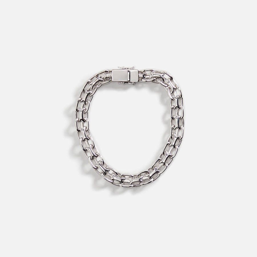 Silver Men Kith Tom Wood Vintage Bracelet 925 Sterling Silver 8.3 Jewelry | 9480-MLUBE