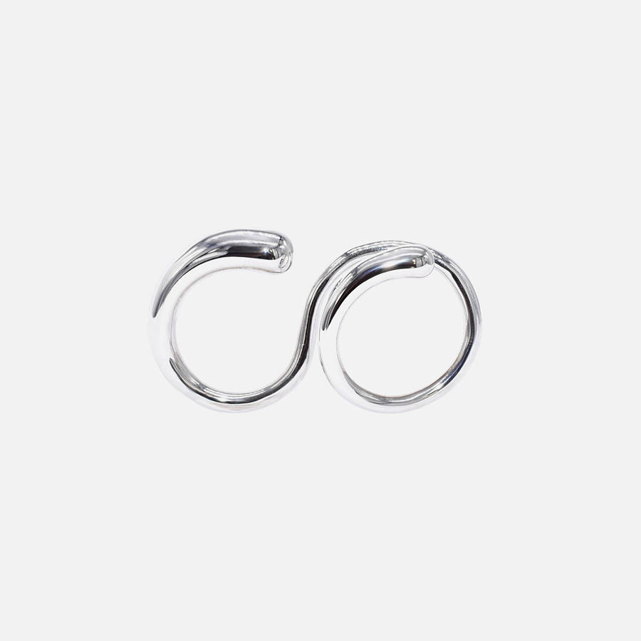 Silver Women Kith ARSN No Turning Back Ring Jewelry | 9682-SFUWR