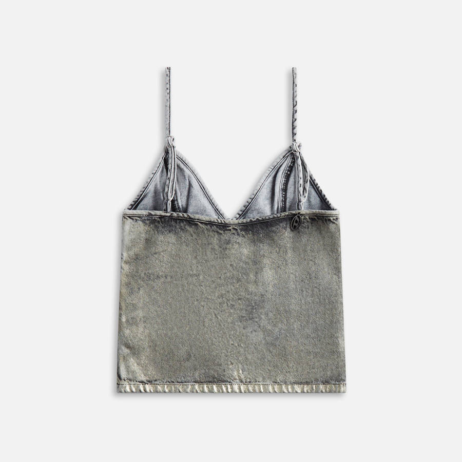 Silver Women Kith Diesel De-Fulsy-S Tank Top Shirts | 5631-ANBLE