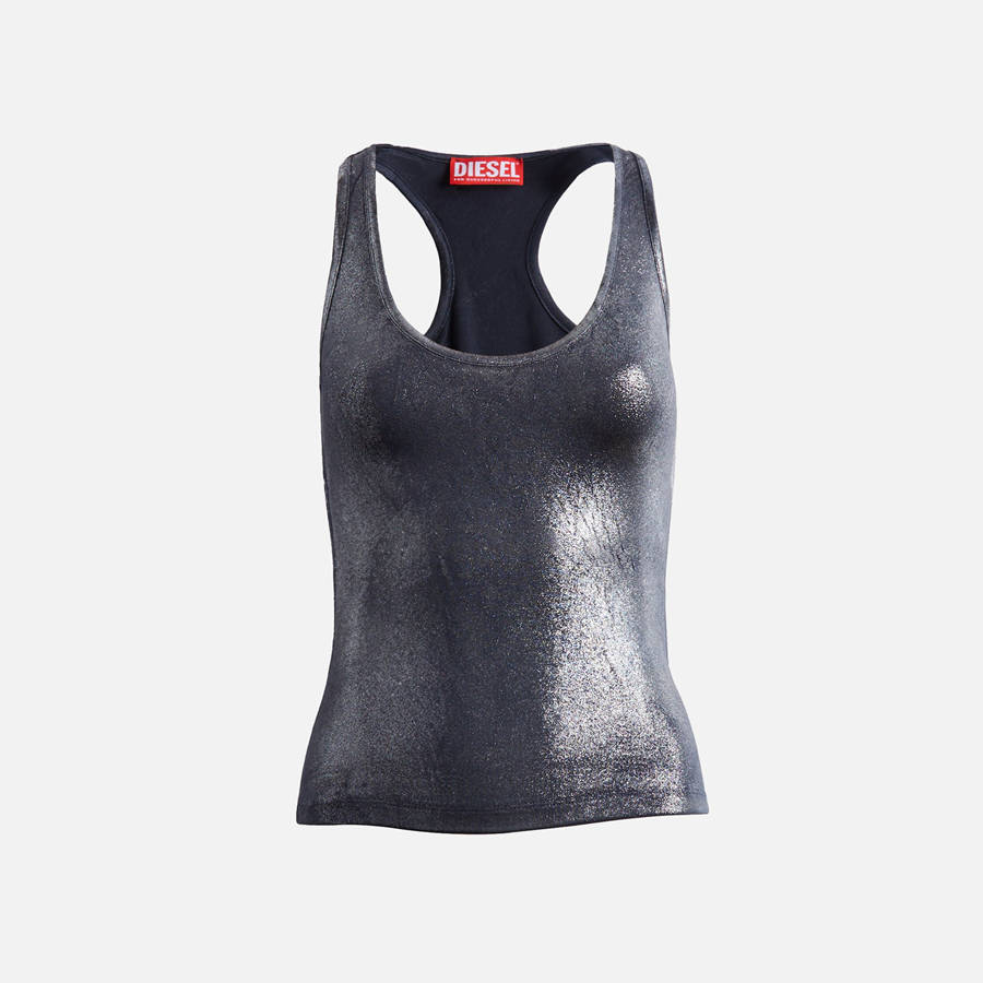 Silver Women Kith Diesel T-Ama Tank Top Shirts | 5376-HTSQZ