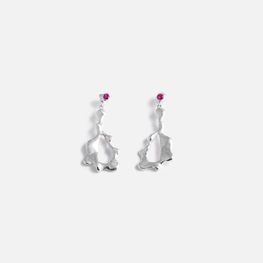 Silver Women Kith Faris Cora Drops Jewelry | 5048-GONKI