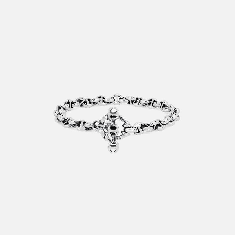 Silver Women Kith Hoorsenbuhs 5MM Open-Link Bracelet Jewelry | 9435-OXCLB