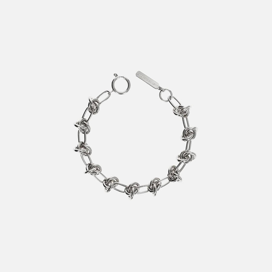 Silver Women Kith Justine Clenquet Daria Bracelet Jewelry | 5082-FDCXY