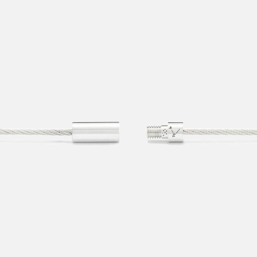Silver Women Kith Le Gramme 7g Cable Bracelet Polished Sterling Silver Jewelry | 4350-SPICR