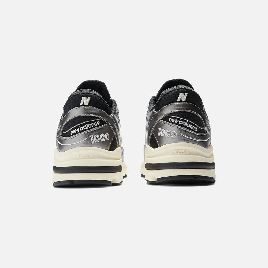 Silver Women Kith New Balance M1000 Sneakers | 8372-SRFXQ