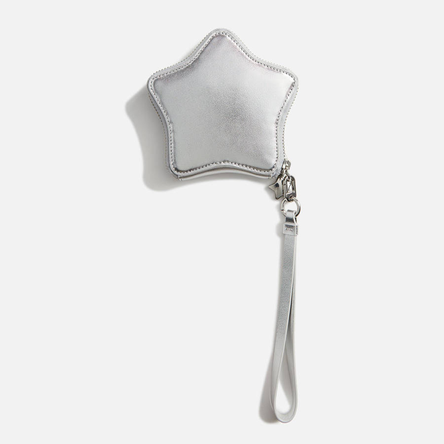 Silver Women Kith Sandy Liang Star Pouch Bags | 2965-OKAQV