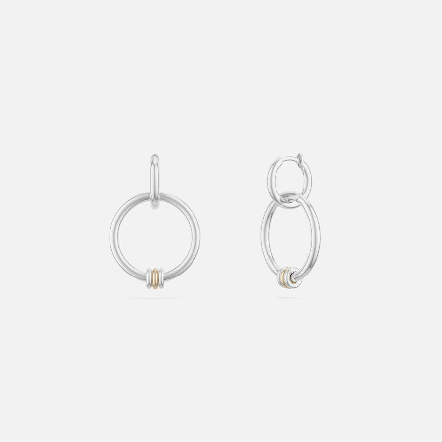 Silver Women Kith Spinelli Kilcollin Sirius Versa SG Small Earrings Jewelry | 9023-AREHK