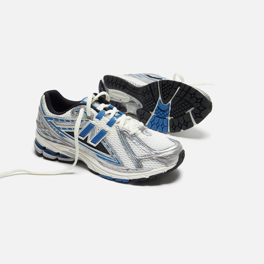 Silver / Blue Women Kith New Balance 1906R Sneakers | 4659-GMIZB