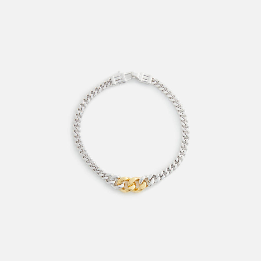 Silver / Gold Men Kith Tom Wood Dean Bracelet Duo 7.7 Jewelry | 9201-CYQPX