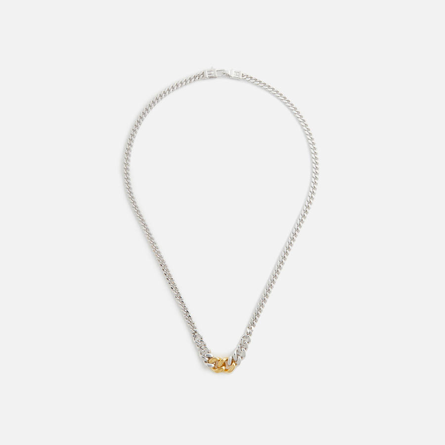 Silver / Gold Men Kith Tom Wood Dean Chain Duo 18 Jewelry | 2310-RKYIH
