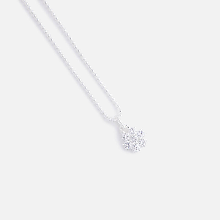Silver / White Men Kith Hatton Labs Daisy Pendant Jewelry | 2065-NJAMT