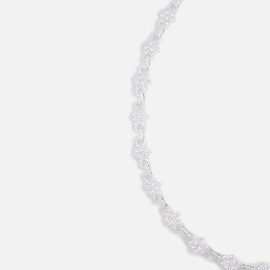 Silver / White Men Kith Hatton Labs Daisy Chain Jewelry | 2094-HJTNP