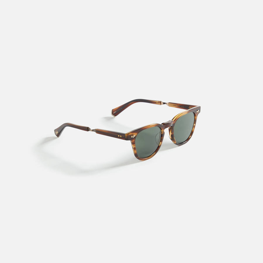 White Gold Men Kith Mr. Leight Dean S Sunglasses | 7561-ETJHM