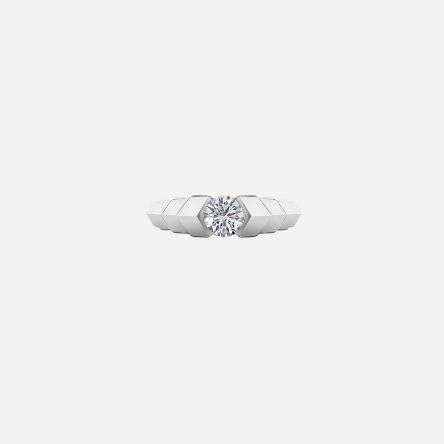 White Gold Women Kith VL Cepher Arris Ring Jewelry | 3294-ESCRF