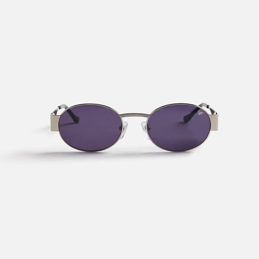 White Gold / Black Men Kith Vintage Frames Cypher Sunglasses | 1924-JXAPH