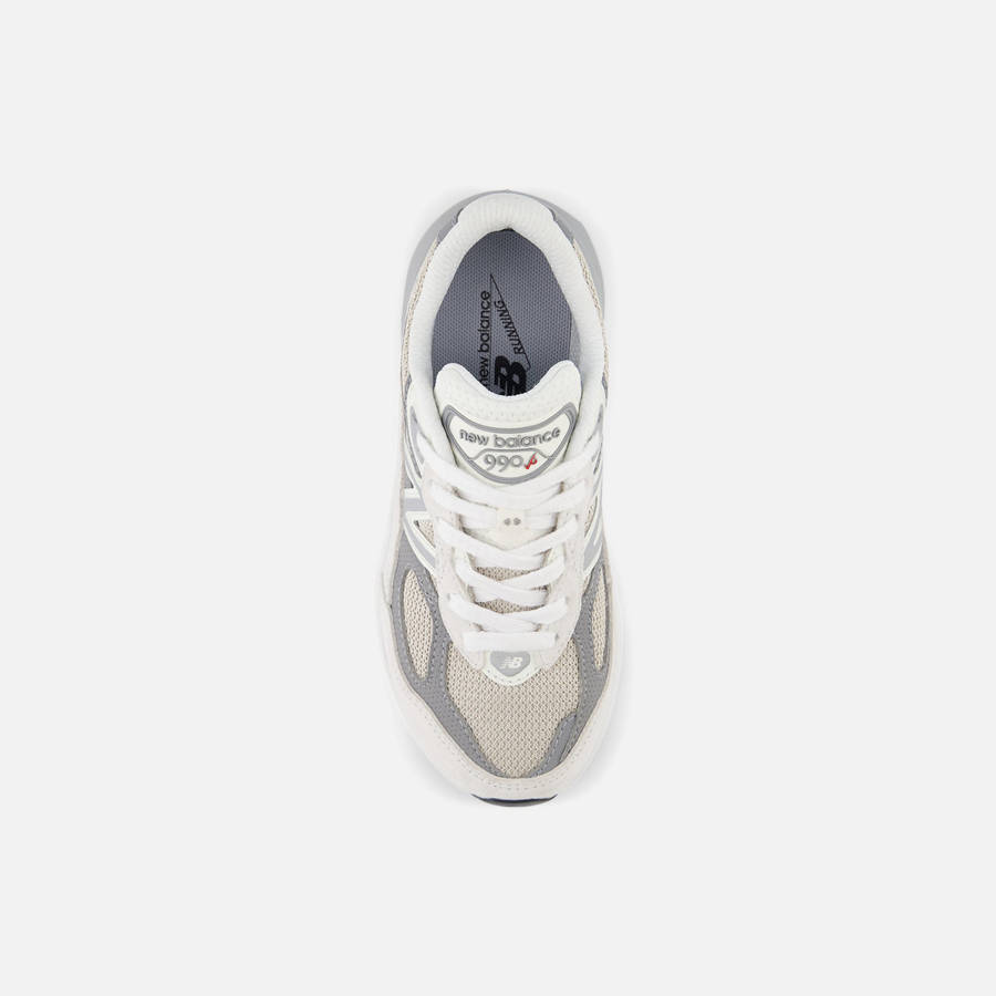 White Kids' Kith New Balance PS Made in USA 990v6 Sneakers | 8091-LDICQ