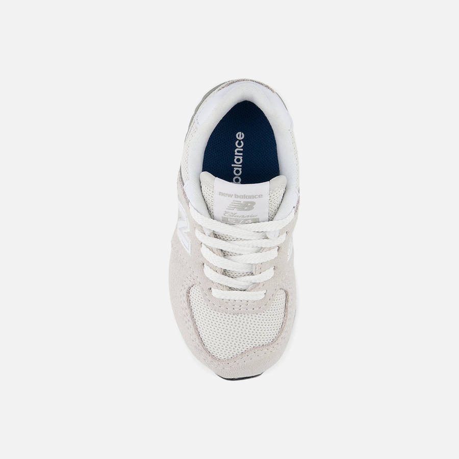 White Kids' Kith New Balance TD 574 Wide Sneakers | 2681-HSZWN