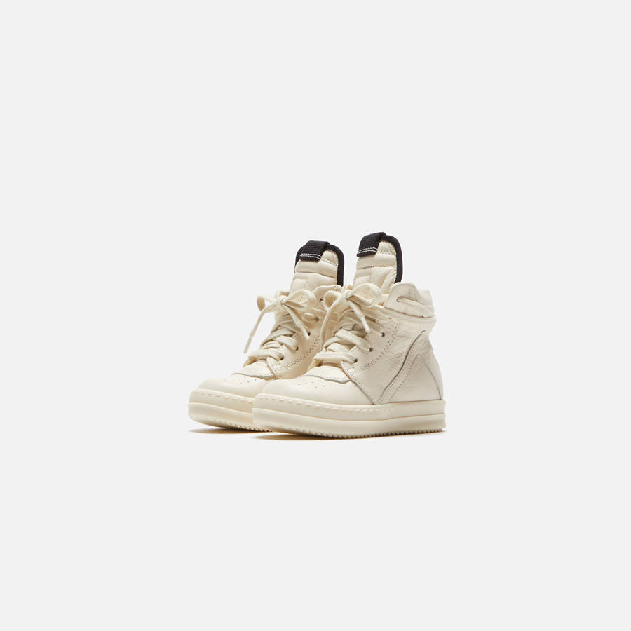 White Kids' Kith Rick Owens Baby Geobasket Sneakers | 9542-SOCGK