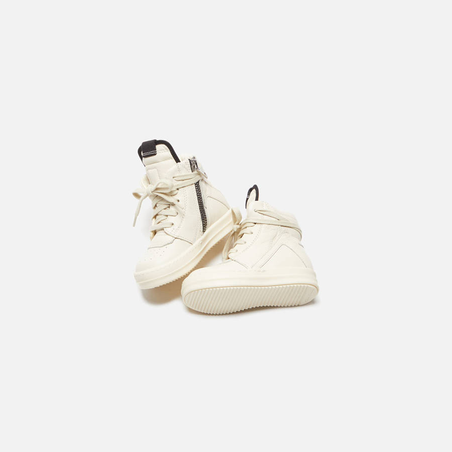 White Kids' Kith Rick Owens Baby Geobasket Sneakers | 9542-SOCGK