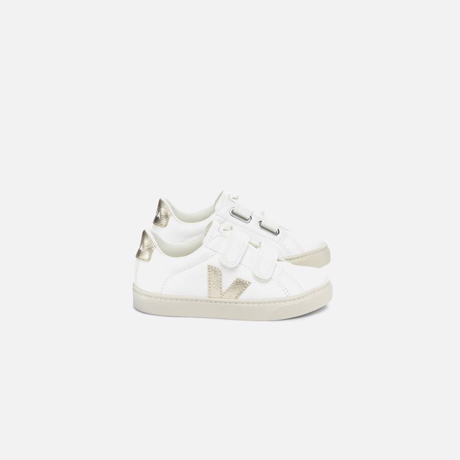 White Kids' Kith Veja Esplar Sneakers | 5790-XZBVA