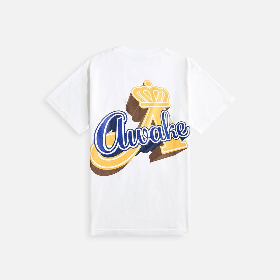 White Men Kith Awake NY Crown A Shirts | 7329-LQWMS