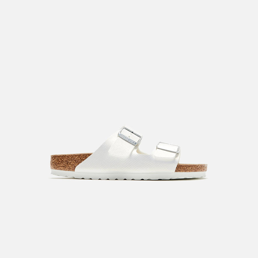 White Men Kith Birkenstock Arizona Birko-Flor Sandals | 7138-IFRPD