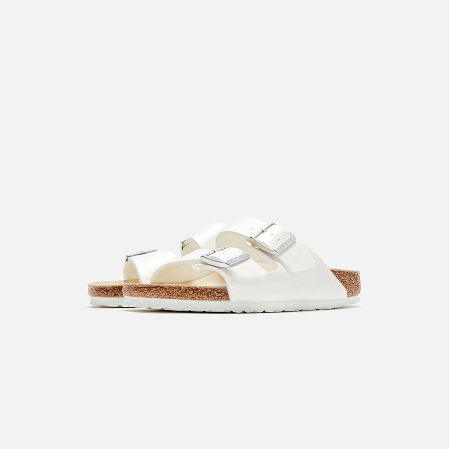 White Men Kith Birkenstock Arizona Birko-Flor Sandals | 7138-IFRPD