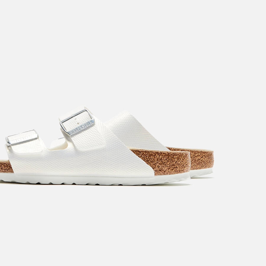 White Men Kith Birkenstock Arizona Birko-Flor Sandals | 7138-IFRPD