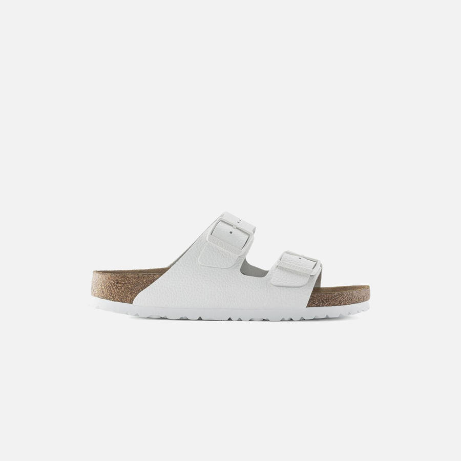 White Men Kith Birkenstock Arizona Soft Footbed Leather Sandals | 2079-OGRBM