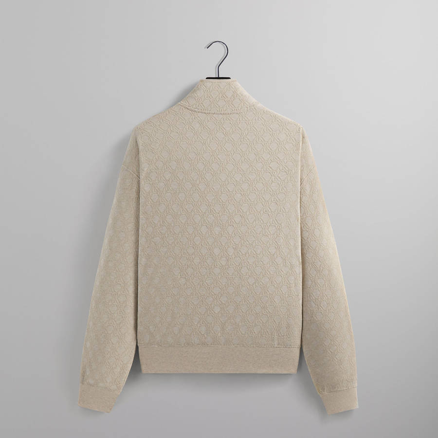 White Men Kith Bonded Fleece Wyona Full Zip Jackets | 2390-JKPTB