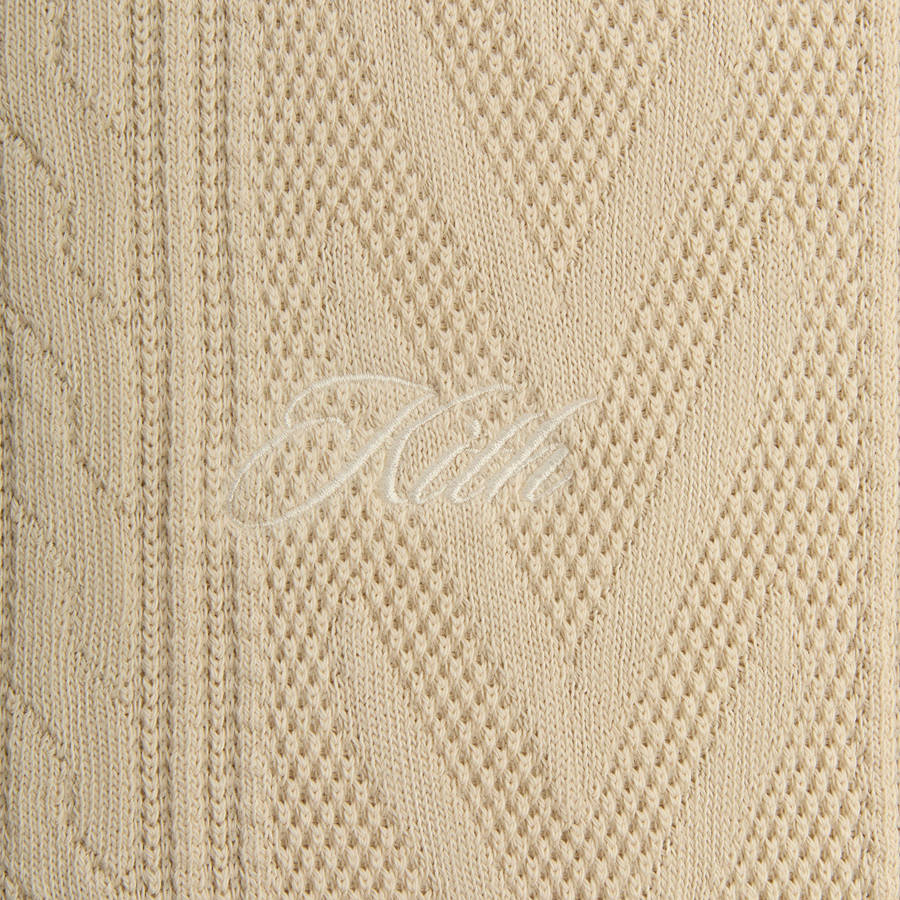 White Men Kith Cable Fleece Quarter Zip Sweatshirts | 7450-MYHTD