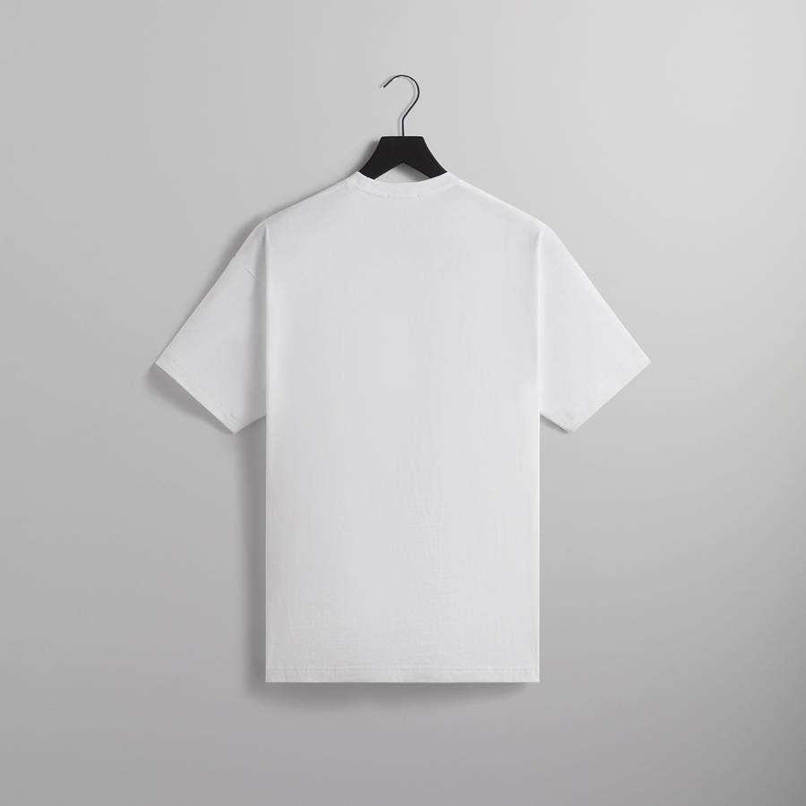 White Men Kith Collage Shirts | 4165-QROZK