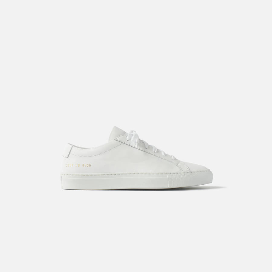 White Men Kith Common Projects Original Achilles Low Sneakers | 2856-TDGXK