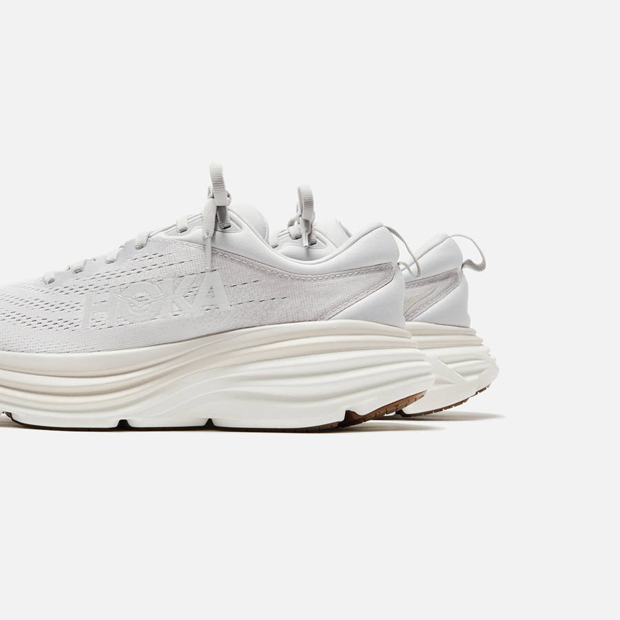White Men Kith HOKA Bondi 8 Sneakers | 5029-YHIFT