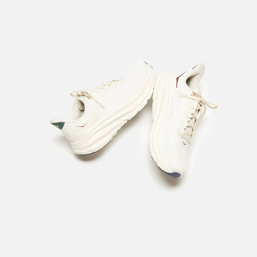 White Men Kith HOKA Clifton 9 Sneakers | 8526-ROJFU