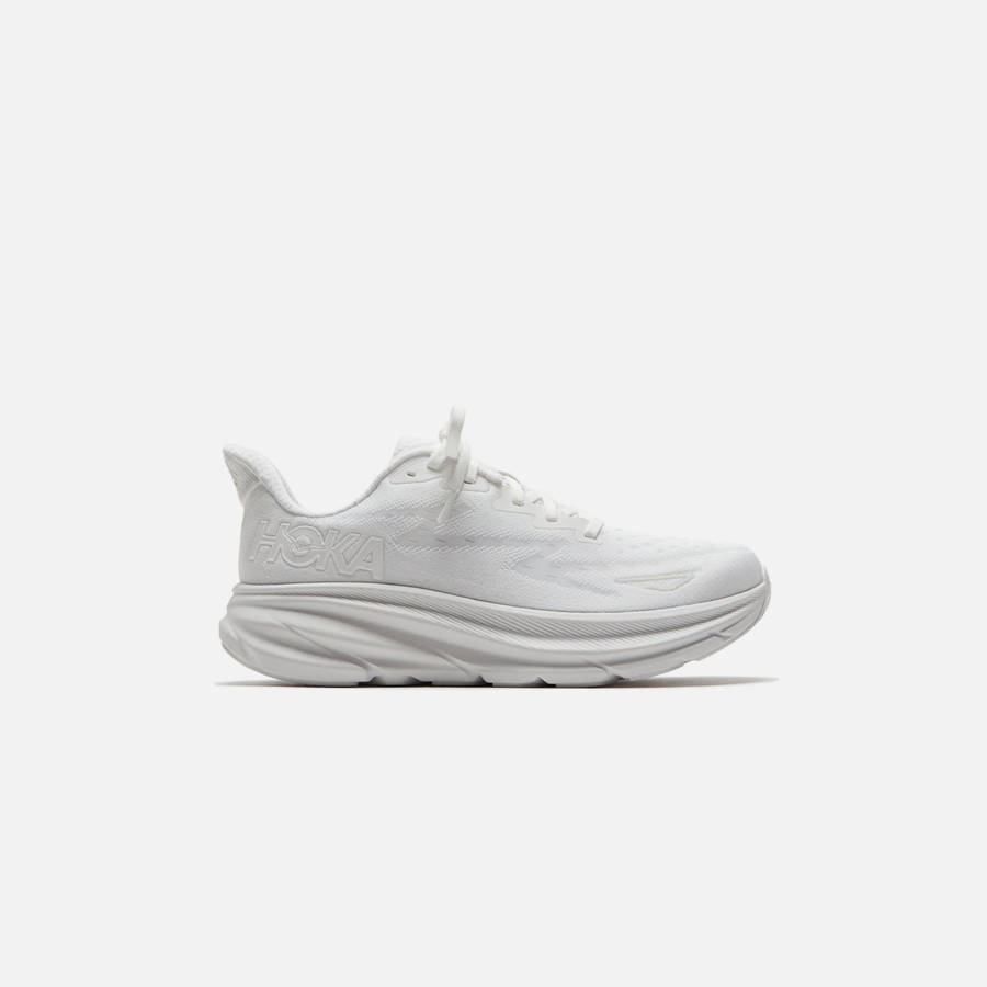 White Men Kith HOKA Clifton 9 Sneakers | 4958-ICJYQ