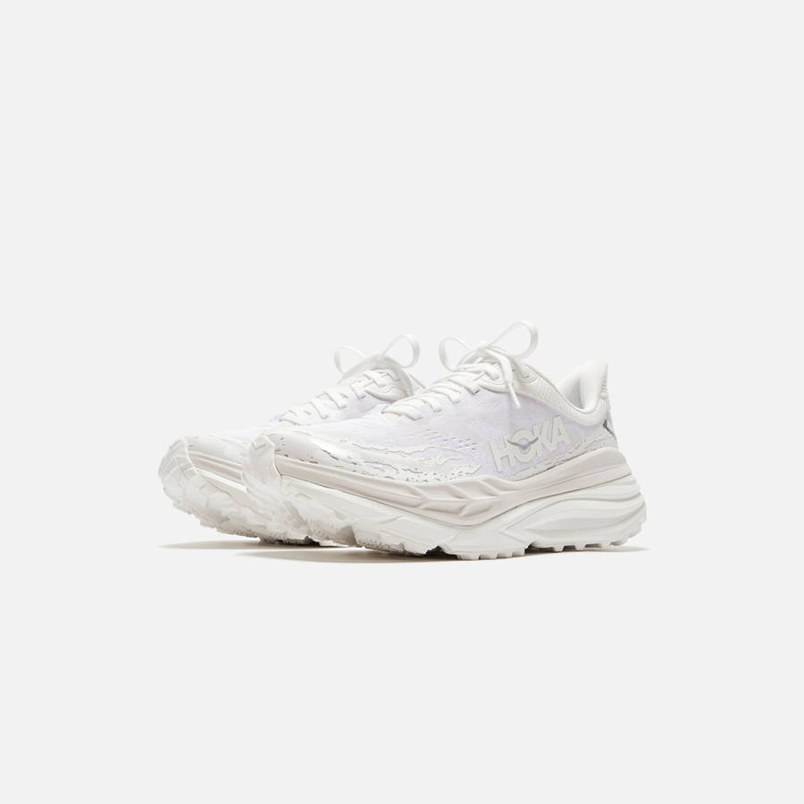 White Men Kith HOKA Stinson 7 Sneakers | 4690-LVDXQ