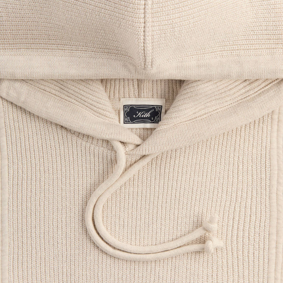 White Men Kith Jackson Combo Hoodie | 6581-RKJNV