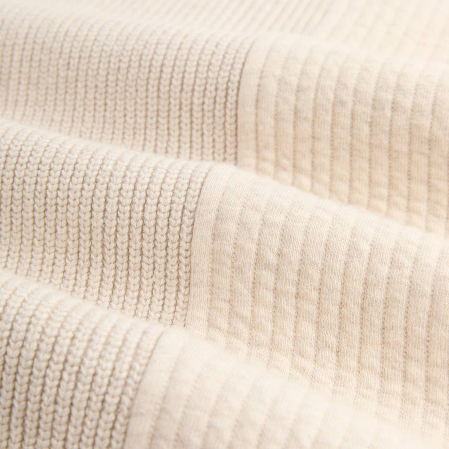 White Men Kith Jackson Combo Hoodie | 6581-RKJNV