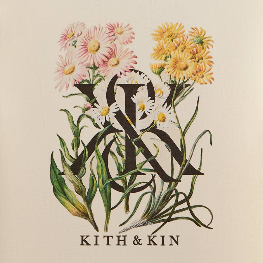 White Men Kith KandK Daisy Vintage T-Shirt | 8540-XDWNR